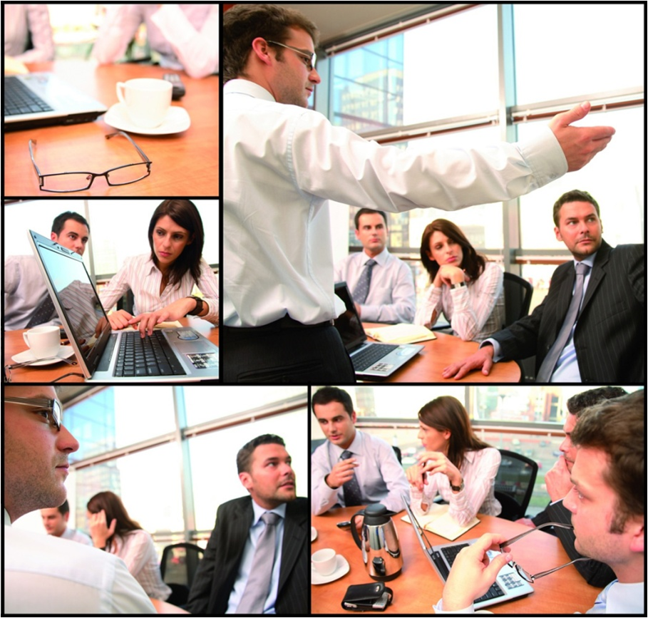 Business People in Meetings